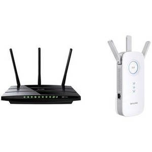 Archer C7 AC1750 Wireless Dual-Band Gigabit Router Kit with RE450 1750 Wi-Fi Range Extender