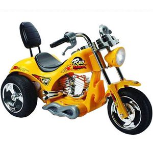 Mini Motos Red Hawk Motorcycle 12v Yellow