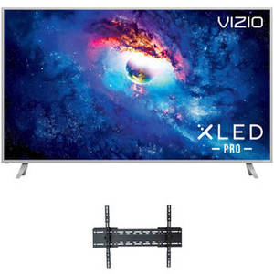 P-Series 65"-Class HDR UHD SmartCast XLED Pro Home Theater Display and Tilting Wall Mount Kit