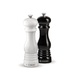 Salt and Pepper Mill Set Black and White