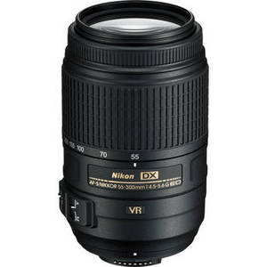 AF-S DX NIKKOR 55-300mm f/4.5-5.6G ED VR Lens