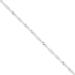 Sterling Silver 2mm Singapore Chain Necklace - 18 Inch - Lobster Claw