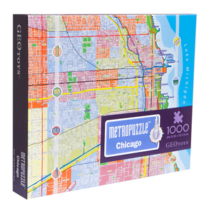 GEO TOYS MetroPuzzle Chicago