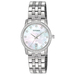 Womens Quartz Diamond Watch Mother-of-Pearl Dial