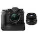 X-T2 Mirrorless Digital Camera with 18-55mm and 35mm Lenses and Battery Grip Kit