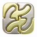 Bepuzzled Hanayama Level 6 Cast Puzzle - Square