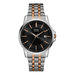 TFX by Bulova Mens Two-Tone Stainless Steel Watch Black Dial