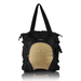Obersee Innsbruck Diaper Bag Tote with Detachable Cooler - Black/ Sand