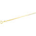 14k Yellow Gold 1.5mm Solid Flexible Herringbone Necklace - 18 Inches