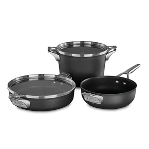Premier Space Saving Hard Anodized Nonstick Supper Club Set