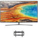 MU9000-Series 65"-Class HDR UHD Smart LED TV and Tilting Wall Mount Kit
