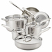 Thermo Pro Clad 10pc Stainless Steel Cookware
