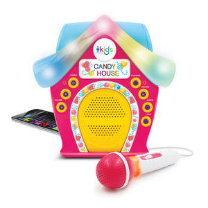 Kids Candy House Sing-Along Karaoke Machine Ages 6+ Years