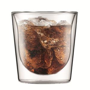 Skal Double Wall 6 oz. Beverage Glass (Set of 2)
