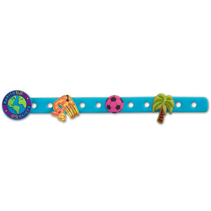 Karito Kids Lulu Blue Charm Bracelet with Three Charms