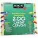 Sargent Art Large Crayons 200 Large Size