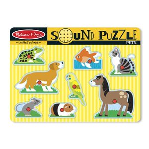 Melissa & Doug Pets Sound Puzzle