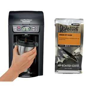 BrewStation 6 Cup Coffeemaker w/ KC Blend Coffee Grounds