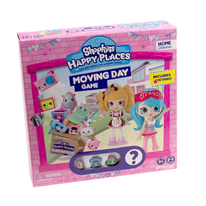 Shopkins Happy Places Moving Day Game Ages 5+ Years