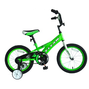 Titan Champions 16-Inch Boys BMX Bike, Green