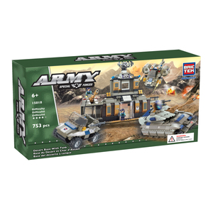 Brictek Desert Base with Tank