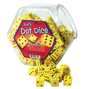 Learning Resources Hands On Soft Dot Dice