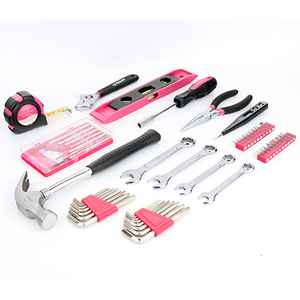 53pc Household Tool Kit Pink