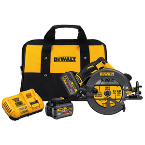 FLEXVOLT 60V MAX 7-1/4" Circular Saw Kit w/ 2 Batteries