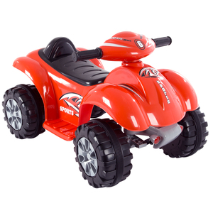 Lil' Rider Ride On Toy Quad By (Red)