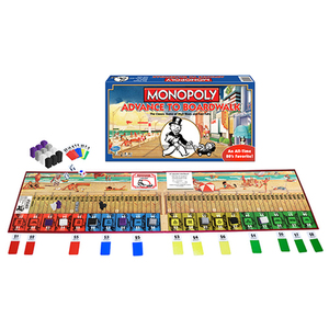 Monopoly Advance to Boardwalk Board Game Ages 8+ Years