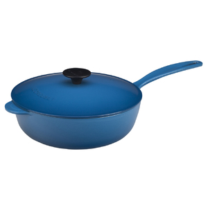 Signature Enameled Cast Iron 3 Qt. Saucier Pan Marseille
