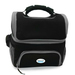 Brentwood 12 Can Cooler Bag with Extra Storage- Black