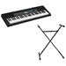 61-Key Dance Mode Keyboard w/ Keyboard Stand