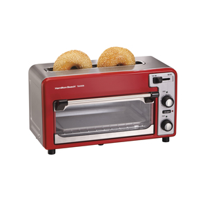 Toastation Toaster & Oven Red