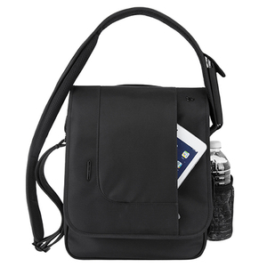 Anti-Theft Urban N/S Messenger Bag Black