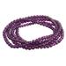 Lita 5pc Set Amethyst Stretch Bracelet