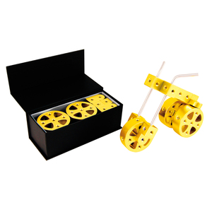 Beyond 123 Playable Metal Car (Model F) Yellow Gold