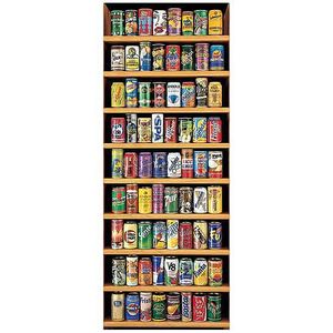 John N Hansen Co Soft Drink Cans Jigsaw Puzzle
