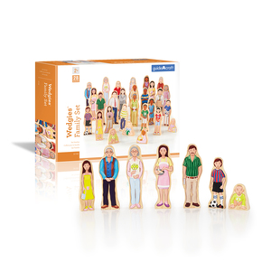 Guidecraft Wedgies Family Set