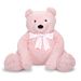 Melissa & Doug Jumbo Pink Teddy Bear