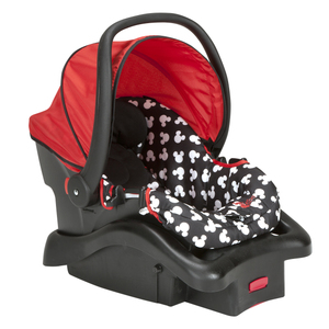 Disney Light 'N Comfy Luxe Infant Car Seat - Mickey Silhouette