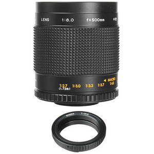 500mm f/8.0 Manual Focus Telephoto Lens for Nikon