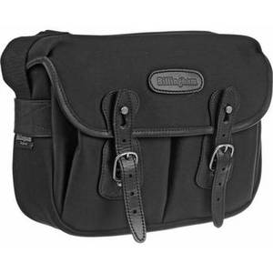 Hadley Shoulder Bag Small (Black with Black Leather Trim)