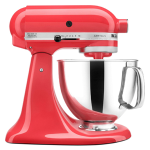 KitchenAid KSM150PSWM Artisan Series Watermelon 5 Quart Stand Mixer