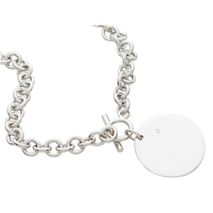 Diamond Toggle Bracelet