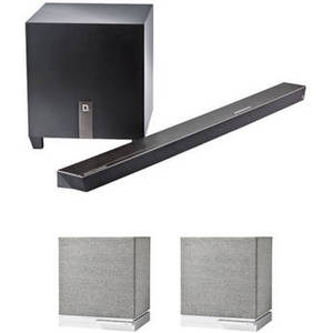 Wireless 5.1 System with W Studio Micro & Two W7 Speakers (White)