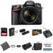 D7200 DSLR Camera with 18-140mm Lens Deluxe Kit