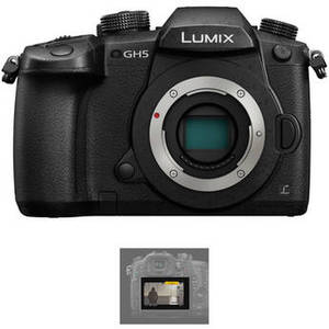 Lumix DC-GH5 Mirrorless Micro Four Thirds Digital Camera with V-Log L Activation Code Kit