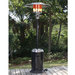 Stainless Steel & Black Commercial Patio Heater