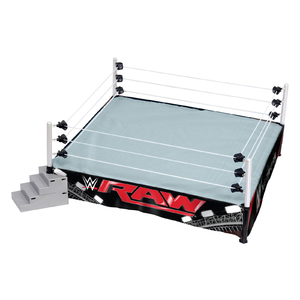 WWE Ring Skirt (Raw - 2015 w/ Network) Ringside Exclusive - Toy Wrestling Action Figure Playset Accessory
